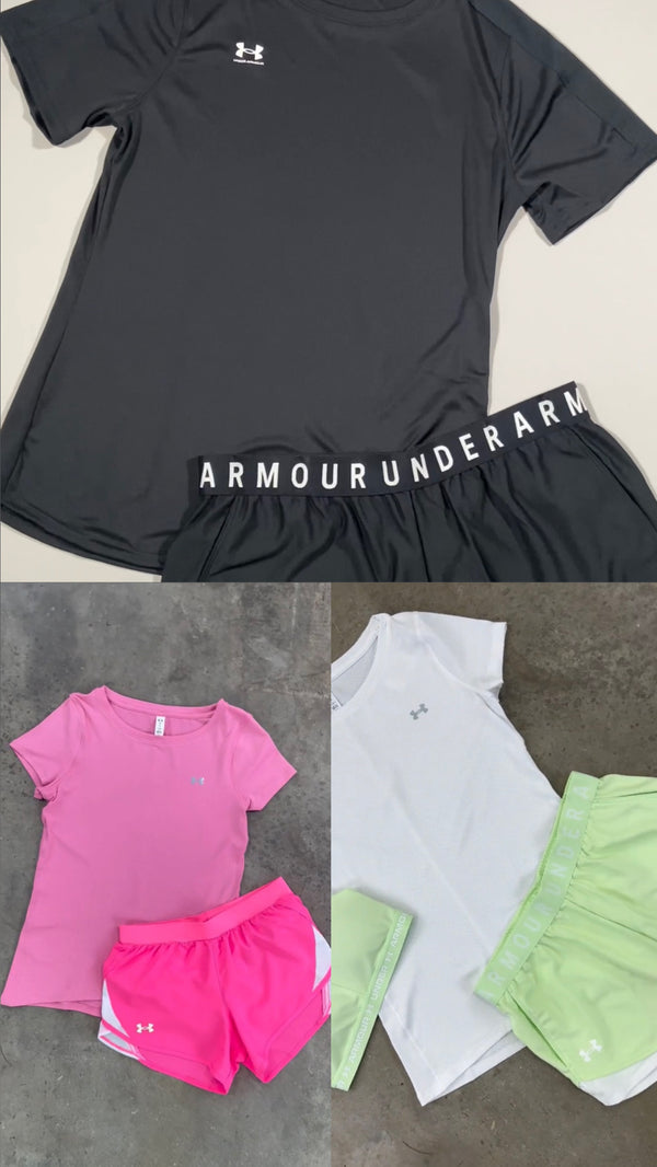 Compra 1 y lleva 3 - Conjuntos Under Armour Kit 3 en 1 Feminino