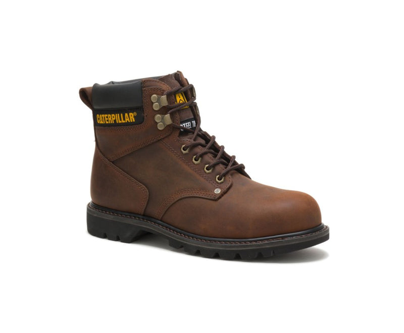 Botas De Cuero Caterpillar Second Shift Steel Puntera