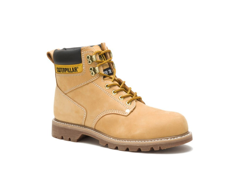 Botas De Cuero Caterpillar Second Shift Steel Puntera