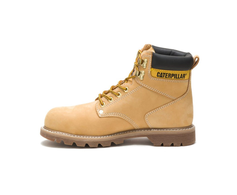 Botas De Cuero Caterpillar Second Shift Steel Puntera