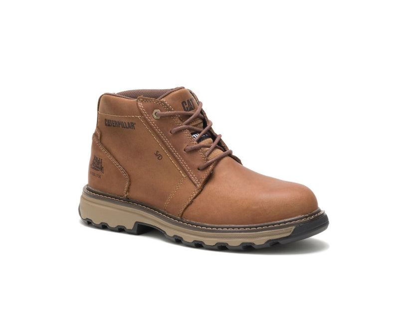 Botas De Seguridad Caterpillar Parker Steel Puntera Hombre Marrones